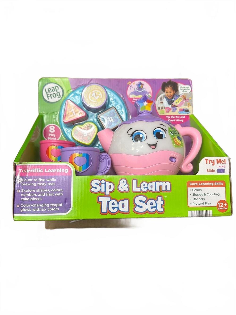 LeapFrog Sip & Learn Tea Set Educational Toy for Kids